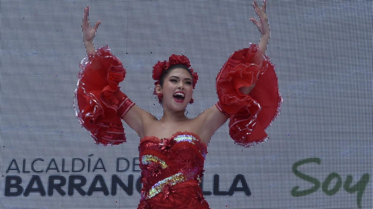 Valeria Charris Salcedo, la Reina del Carnaval 2022.