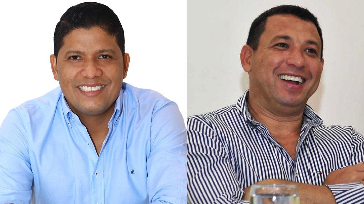 Rumenigge Monsalve, Alcalde de Malambo y el Senador Laureano Acuña.