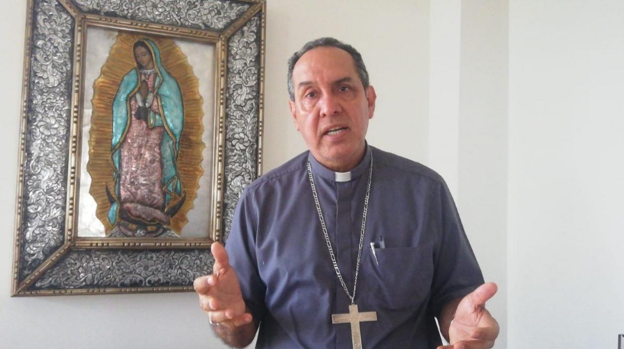 Monseñor Pablo Salas, arzobispo de Barranquilla.
