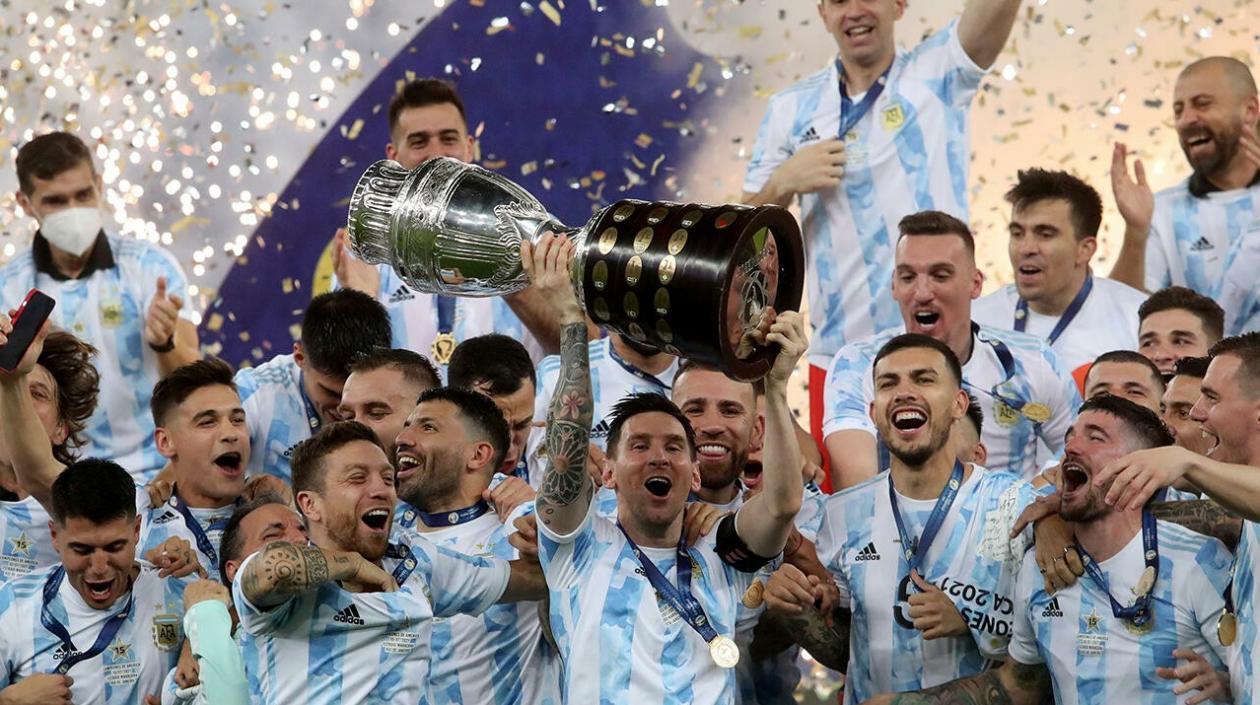 Argentina, campeón de la Copa América. 