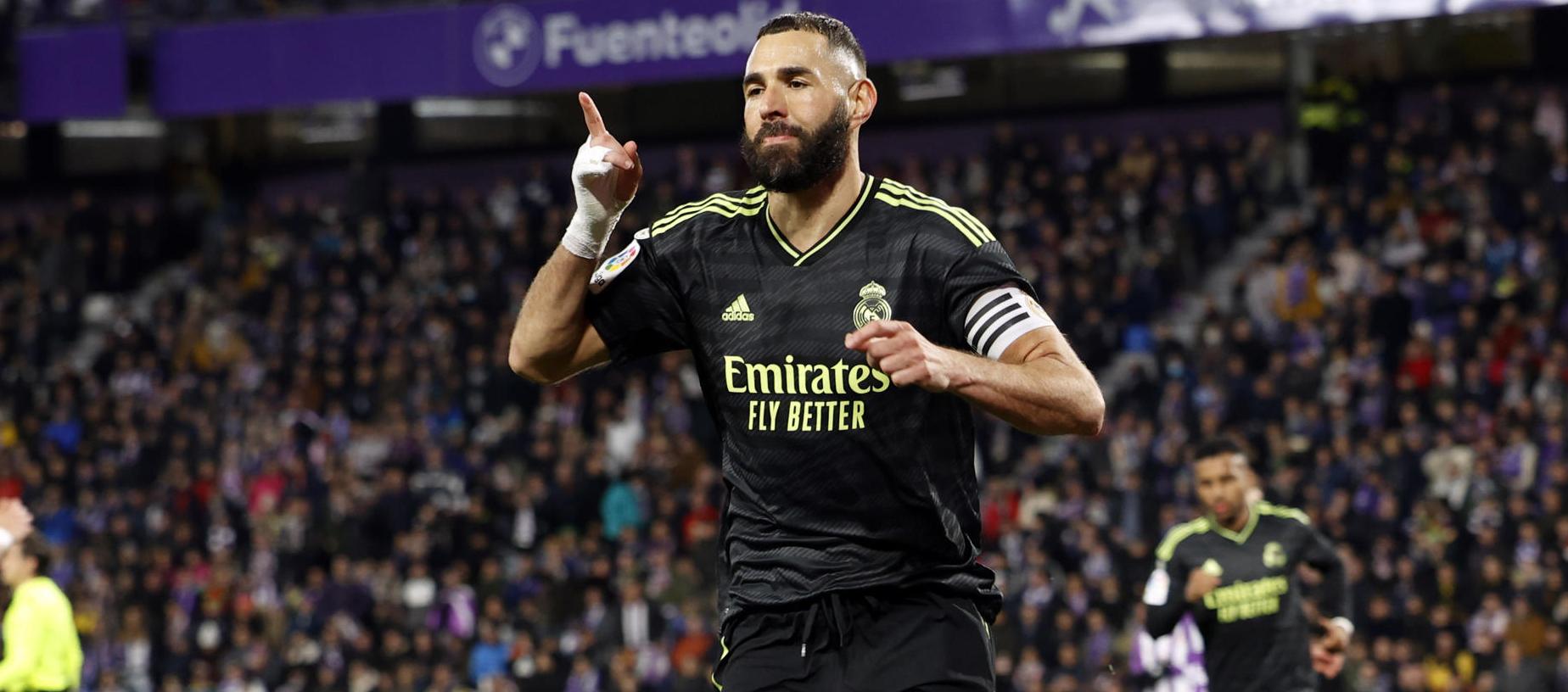 Karim Benzema volvió con gol al Real Madrid.