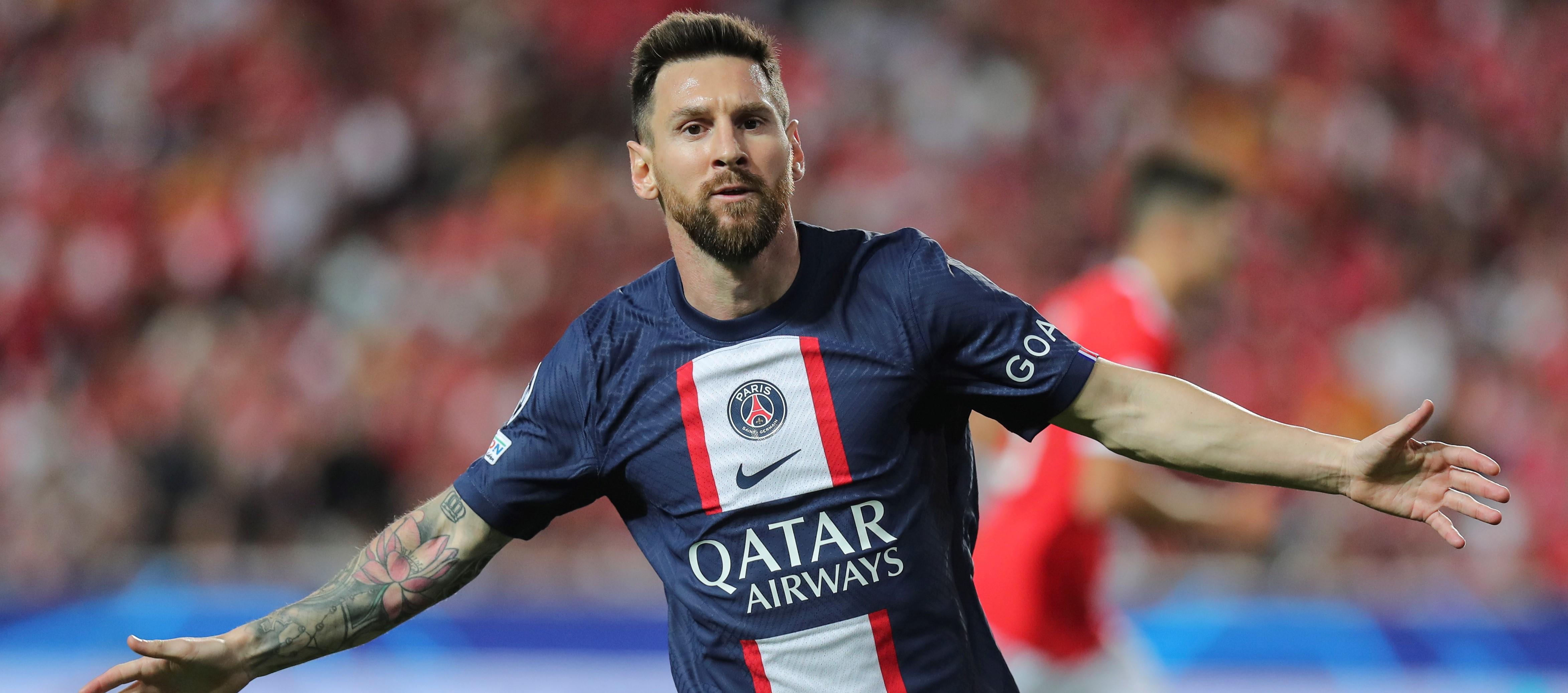 Lionel Messi, delantero del París Saint Germain.