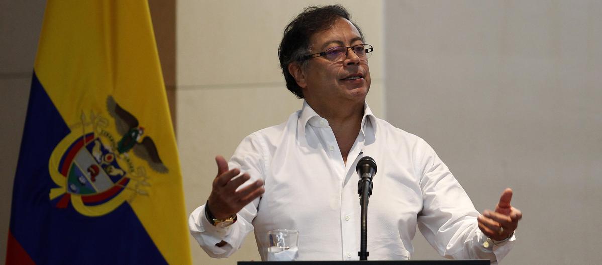 Presidente de Colombia, Gustavo Petro.