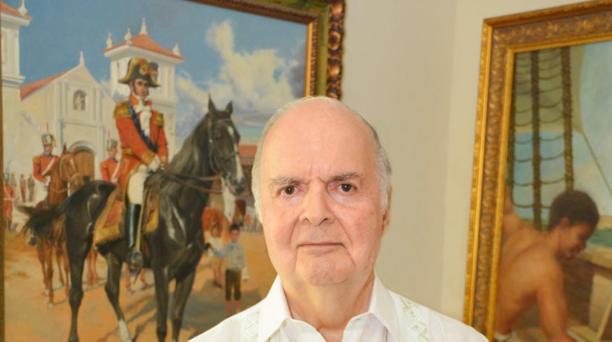 Rodolfo Zambrano Moreno, historiador y banquero fallecido.