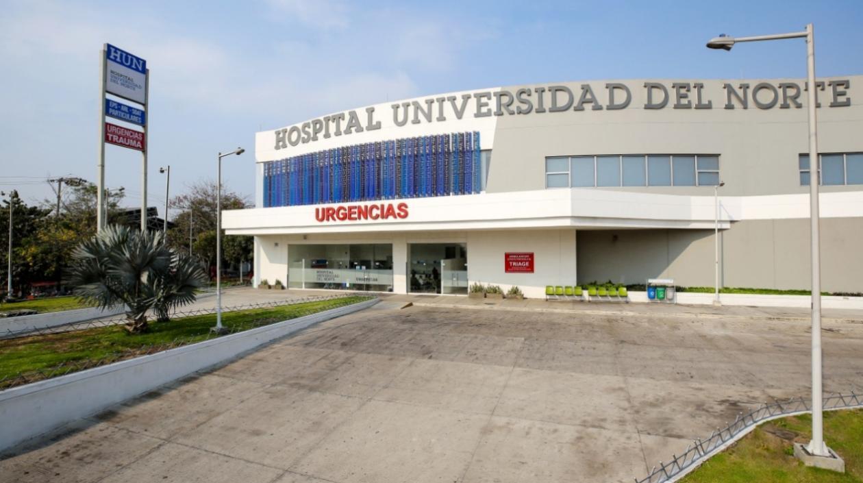 El herido fue remitido al Hospital Universidad del Norte. 
