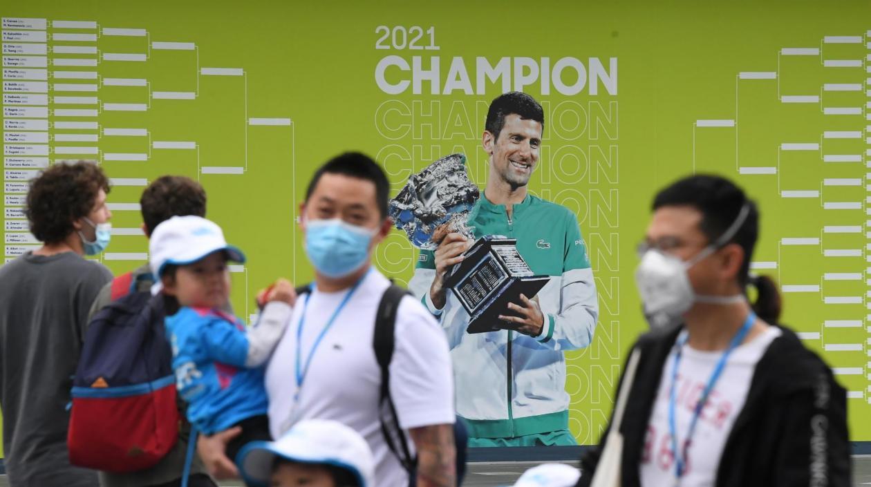 Novak Djokovic, tenista serbio, es el último campeón del Abierto de Australia. 