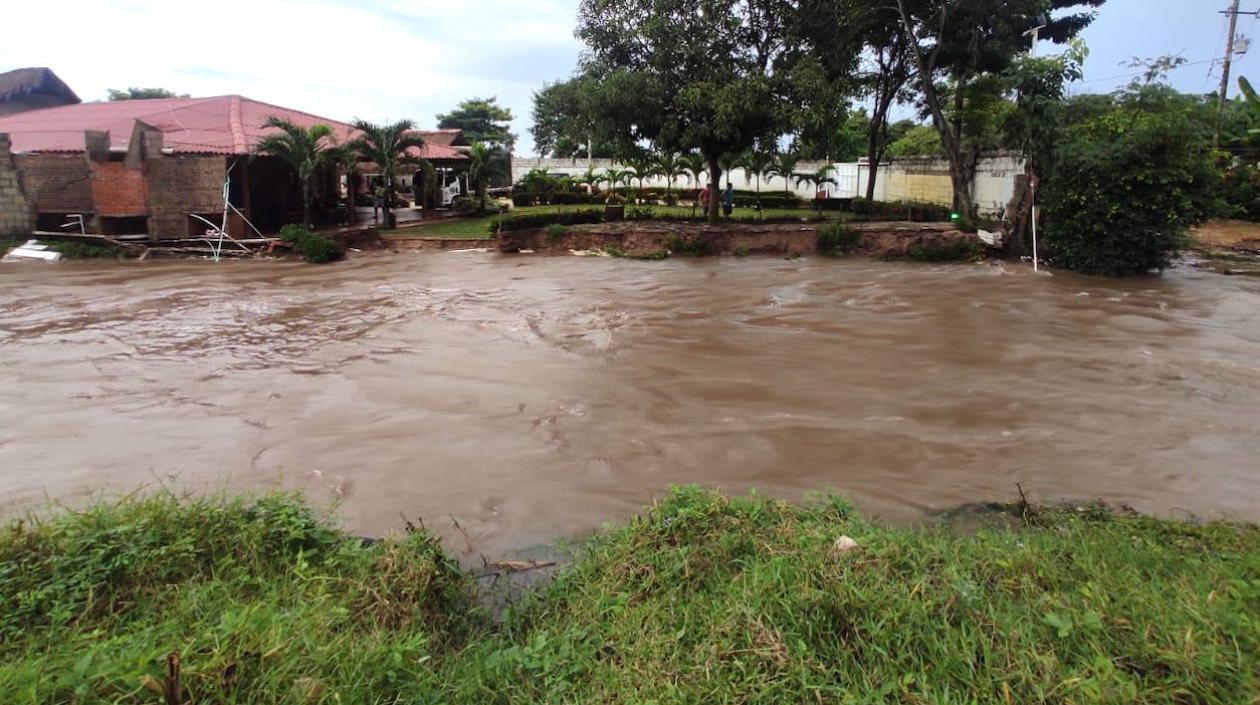 Inundaciones en el municipio de Tubará.