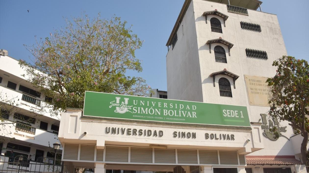 Sede 1 de la Universidad Simón Bolívar, en Barranquilla.