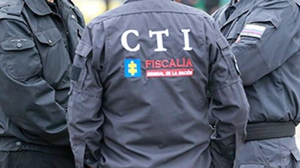 Unidades del CTI de la Fiscalía participaron en el operativo. 