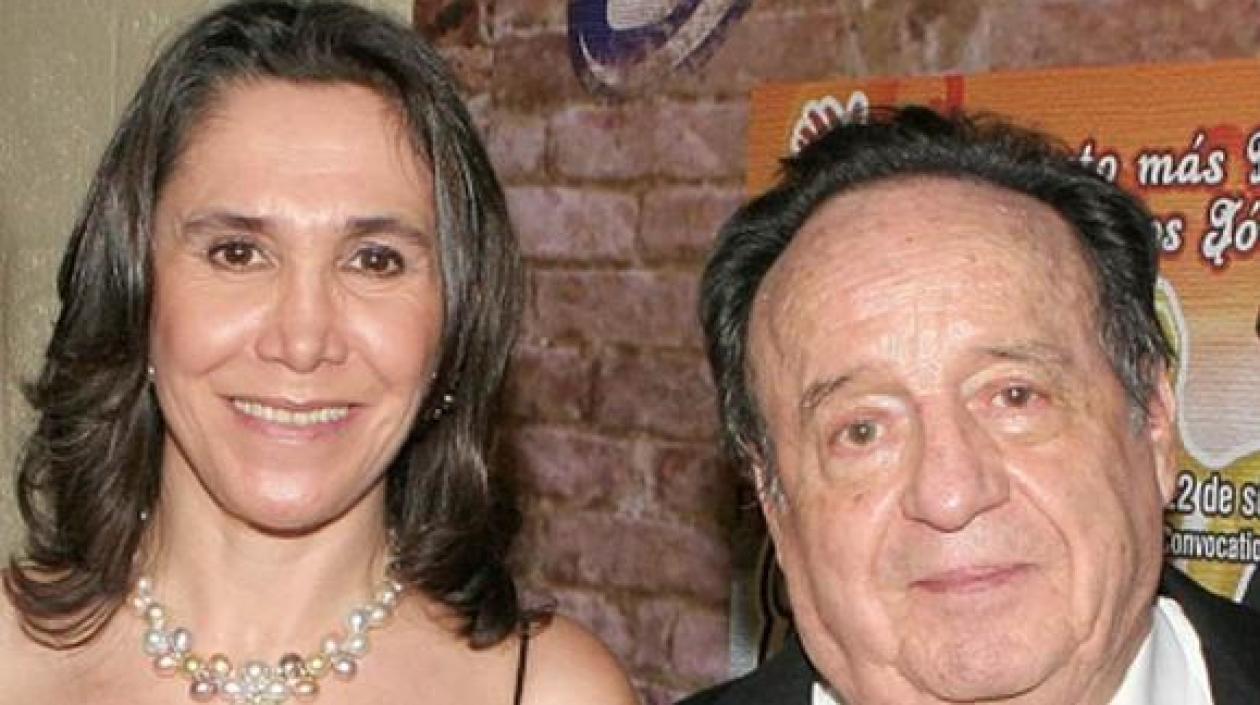 Florinda Meza y Roberto Gómez Bolaños.