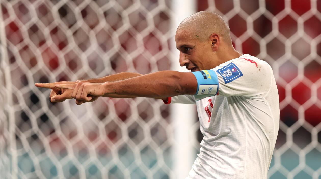 El capitán tunecino Wahbi Khazri marcó el único gol del partido.