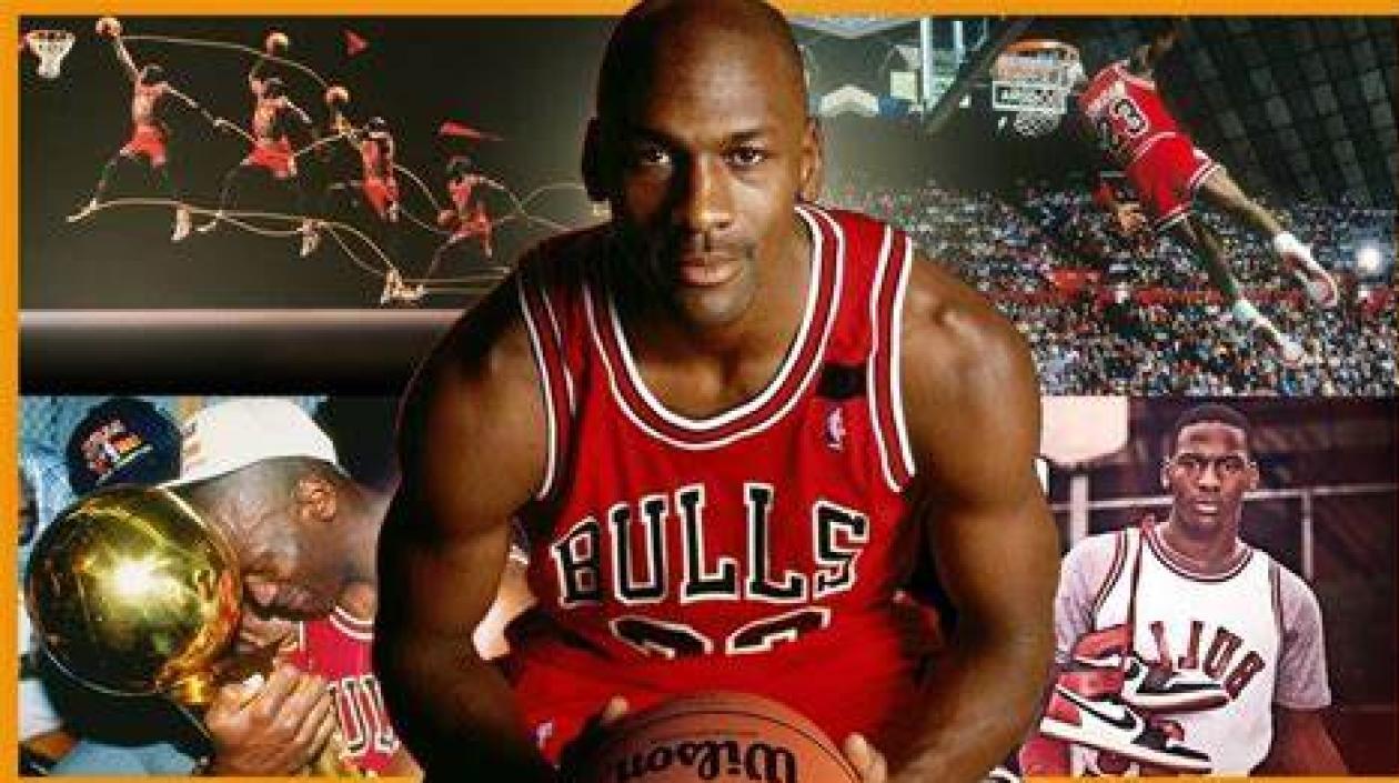 Michael Jordan, leyenda de la NBA.