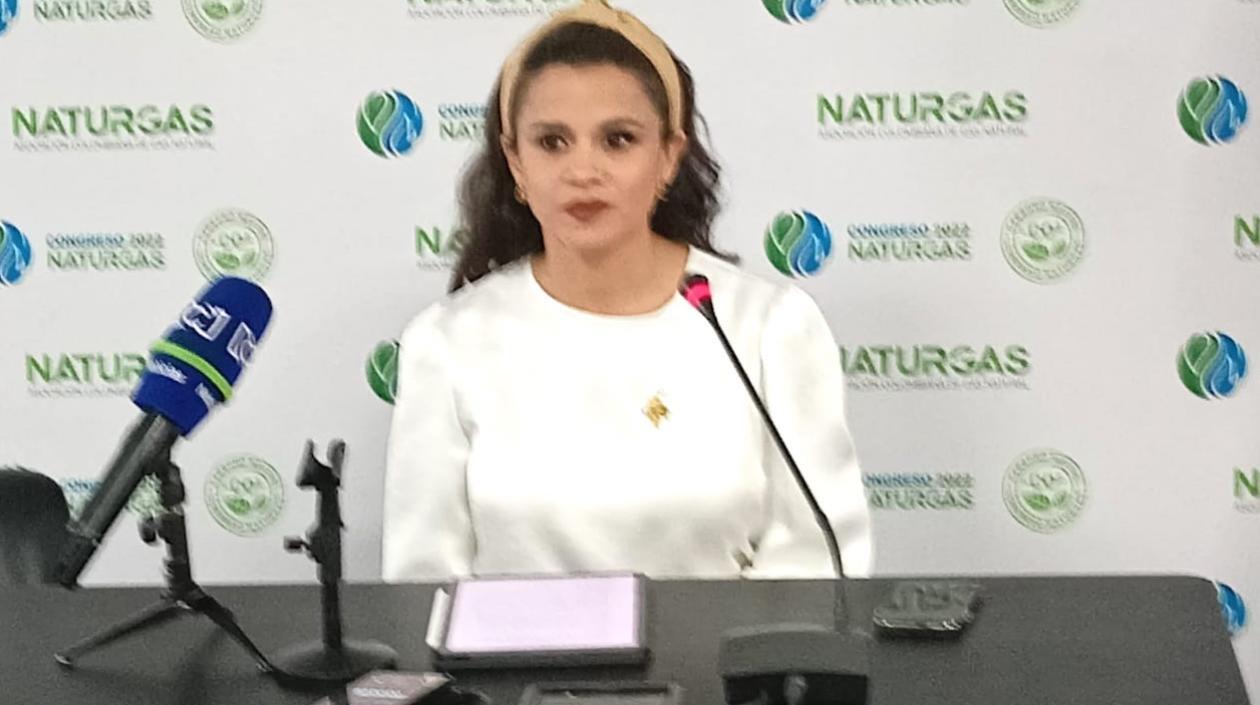 Luz Stella Murgas, presidenta de Naturgas.