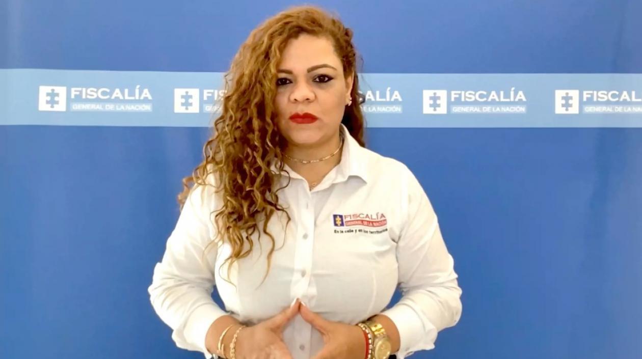 Diana Forero, Directora Seccional de Fiscalía. 