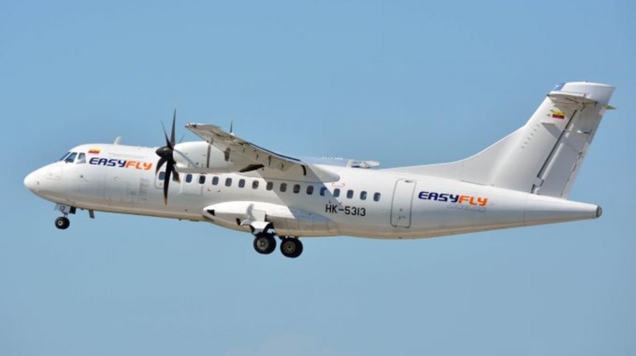 Easyfly opera rutas desde Barranquilla con Montería, Bucaramanga y Valledupar.