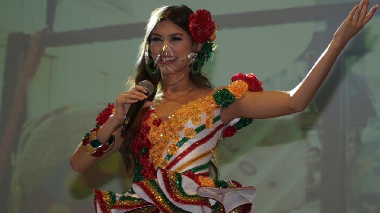 La Reina del Carnaval de Barranquilla, Valeria Charris Salcedo.