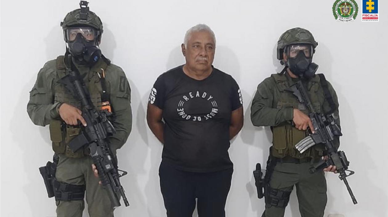 Rafael Valdeblanquez Jusayu, capturado con fines de extradición.
