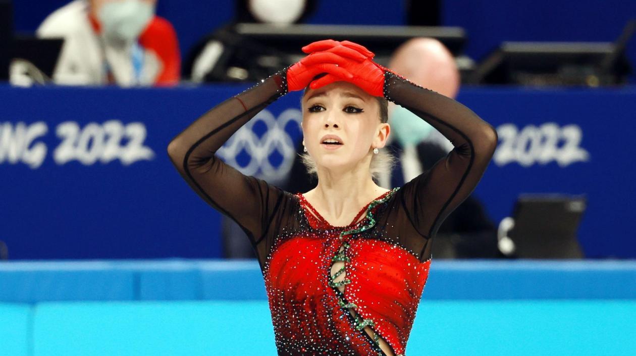 Kamila Valieva, patinadora rusa. 