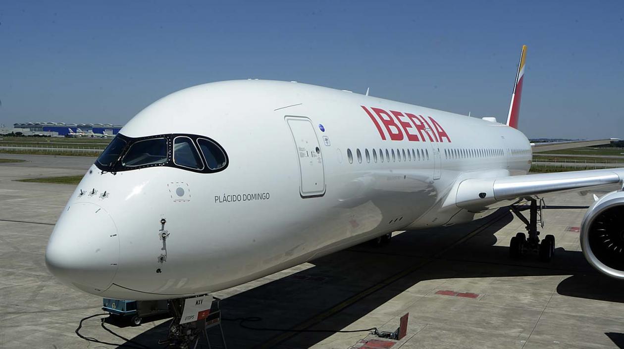 Para la ruta Bogotá-Madrid, la aerolínea pone a disposición de los clientes su.mejor producto: el Airbus A-350,