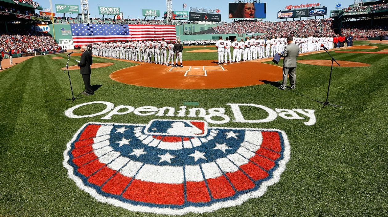 Día inaugural de la MLB. 