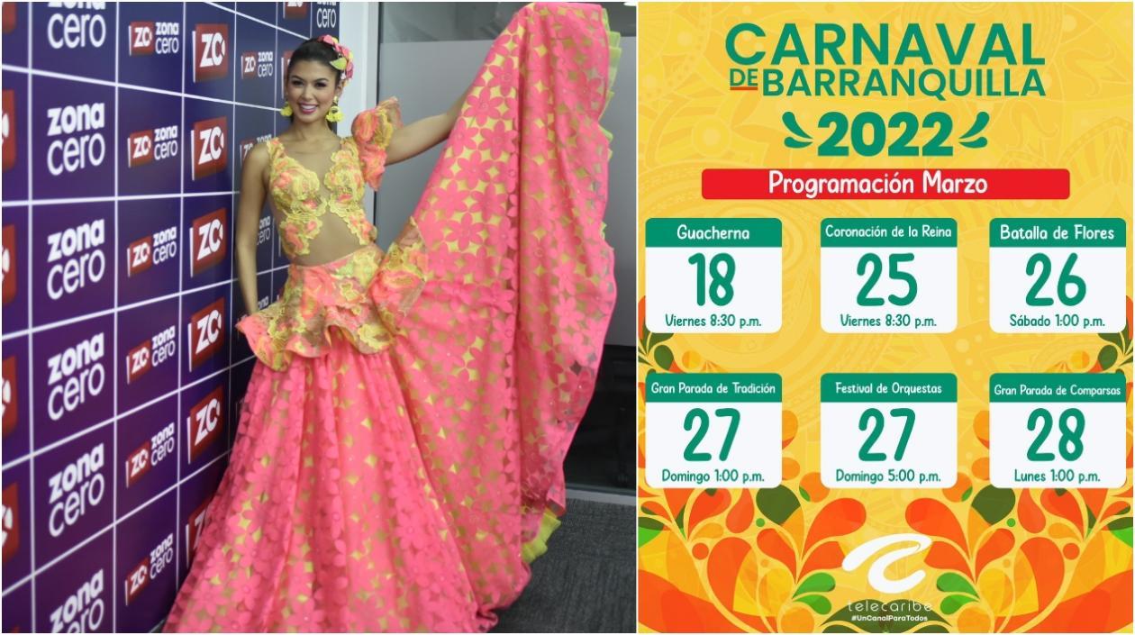 Reina del Carnaval de Barranquilla 2022, Valeria Charris.