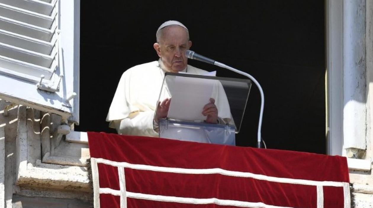 Papa Francisco volvió a pedir que cese la guerra en Ucrania.
