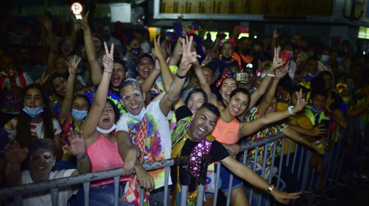 El público barranquillero está listo para gozar los 4 días de Carnaval.