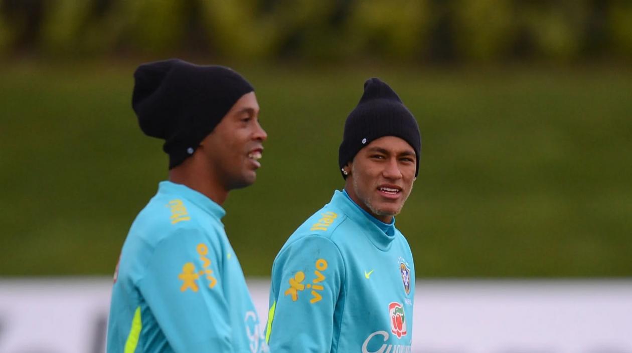 Ronaldinho y Neymar. 