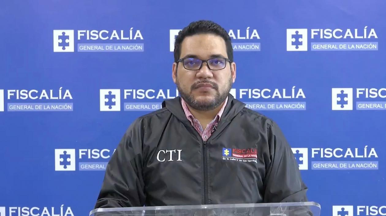 Eduar Alirio Calderón, director Especializado contra la Corrupción.