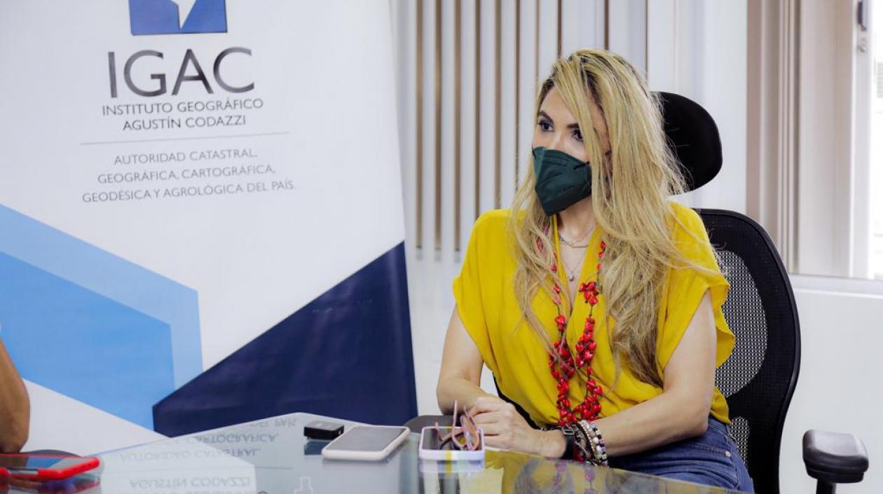 Ana María Aljure, Directora del IGAC.