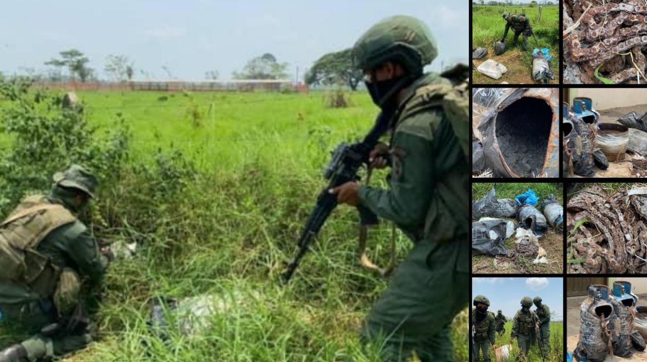 El pasado viernes, Hernández indicó que las autoridades venezolanos desactivaron una docena de artefactos explosivos en Apure.