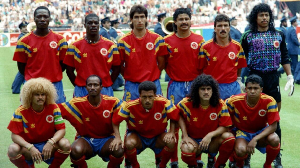 Selección Colombia 1990. 