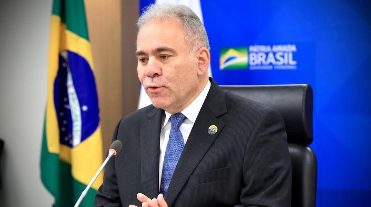 Marcelo Queiroga, Ministro de Salud del Brasil.