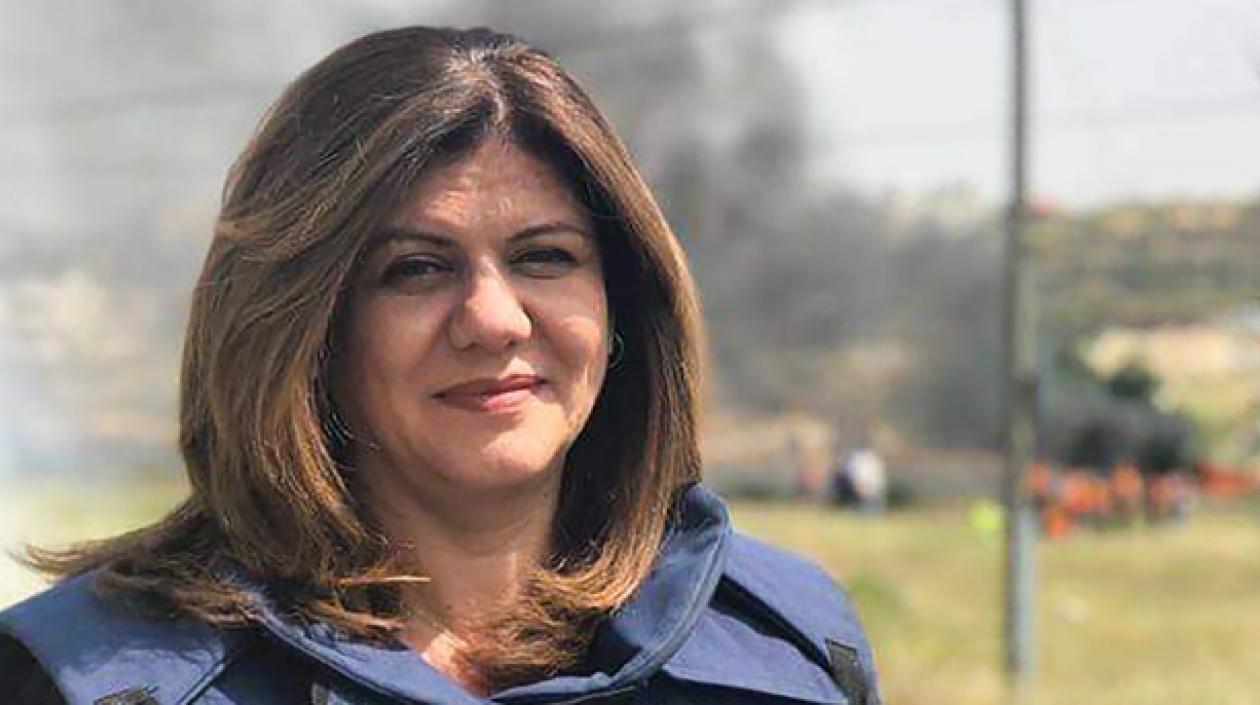 La periodista palestina Shireen Abu Akleh.