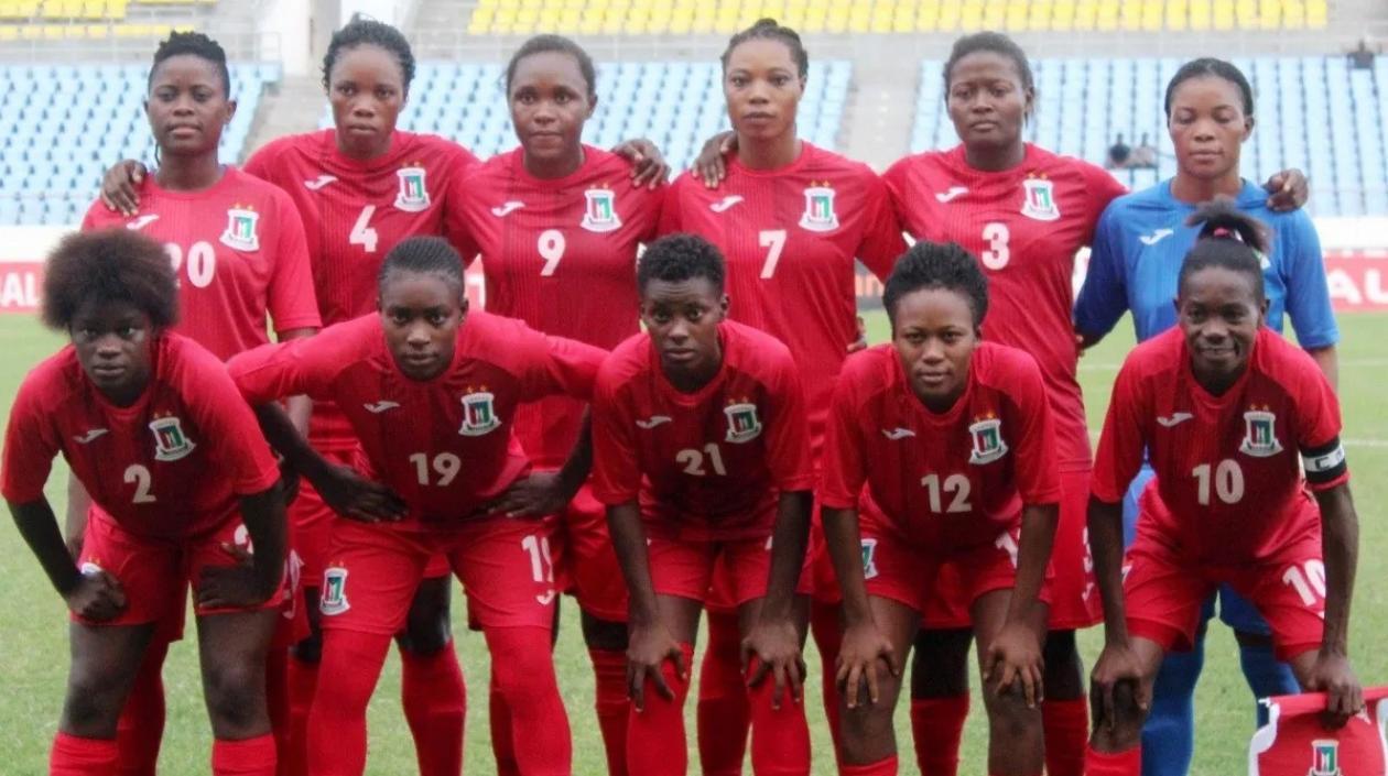 Selección femenina de Guinea Ecuatorial del 2019. 
