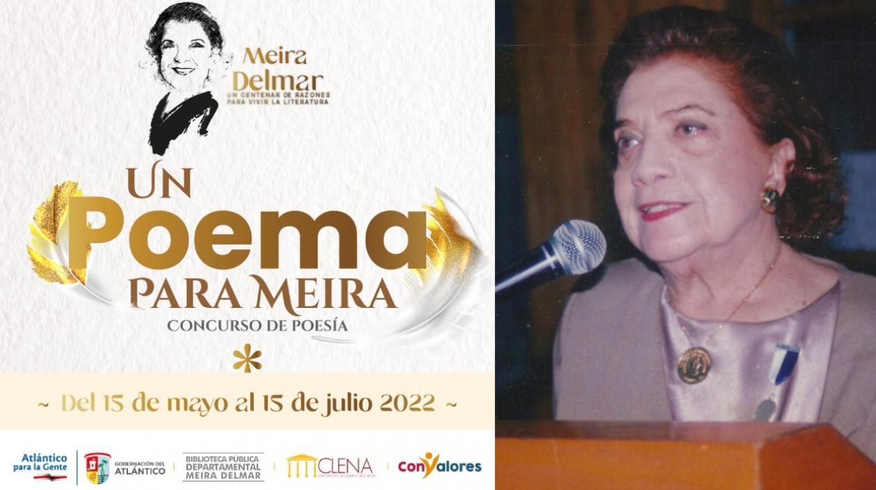 'Un poema para Meira', el concurso de poesías en homenaje a Meira Delmar.