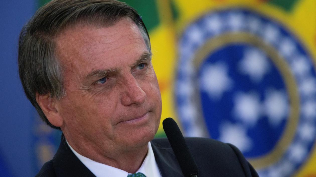 El jefe de Estado de Brasil, Jair Bolsonaro.