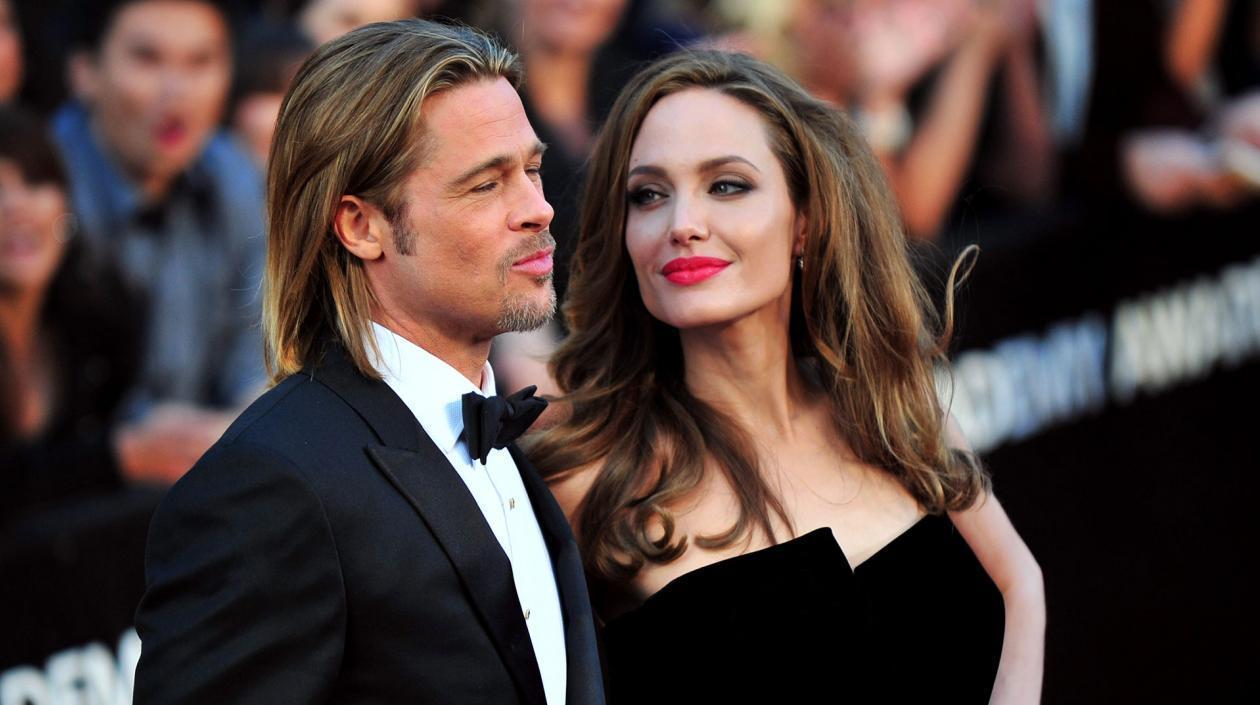 Brad Pitt y Angelina Jolie.