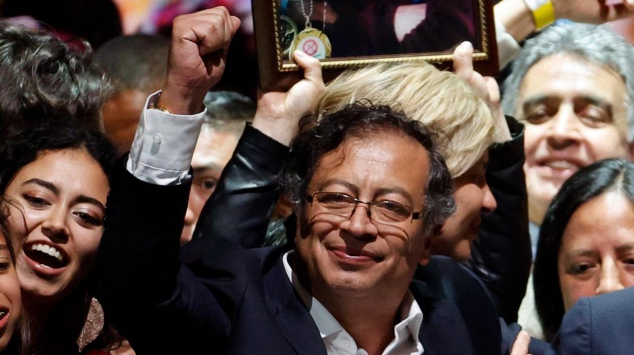 Gustavo Petro, presidente electo de Colombia. 