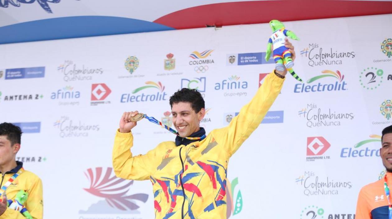 Walter Vargas le dio ayer a Colombia la segunda medalla de oro de las justas. 