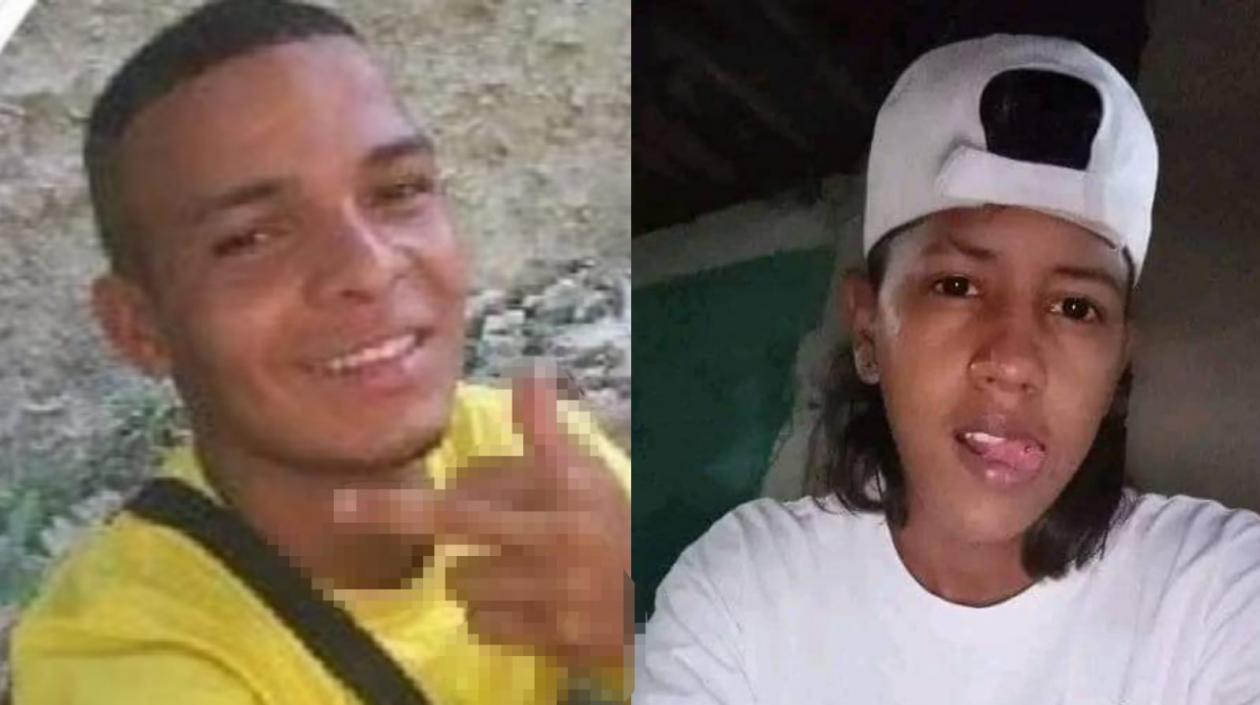Arturo José Rodríguez Ramírez y Cristian Guerrero, asesinados en el barrio Las Malvinas.