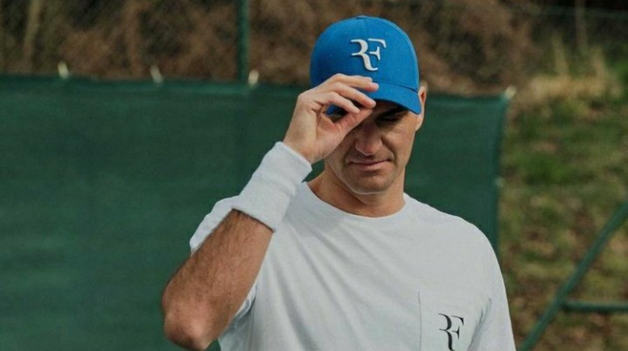 El tenista Roger Federer.