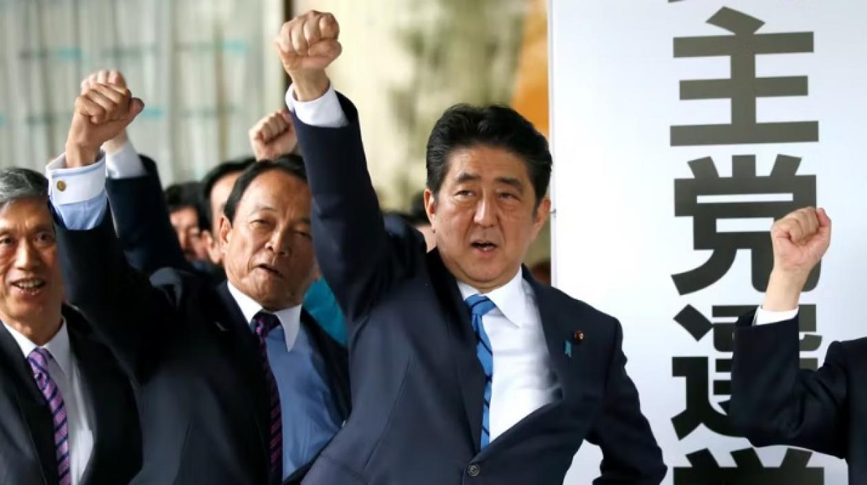 Shinzu Abe, ex primer ministro japonés asesinado.