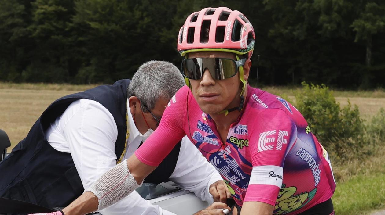Rigoberto Urán, ciclista colombiano. 