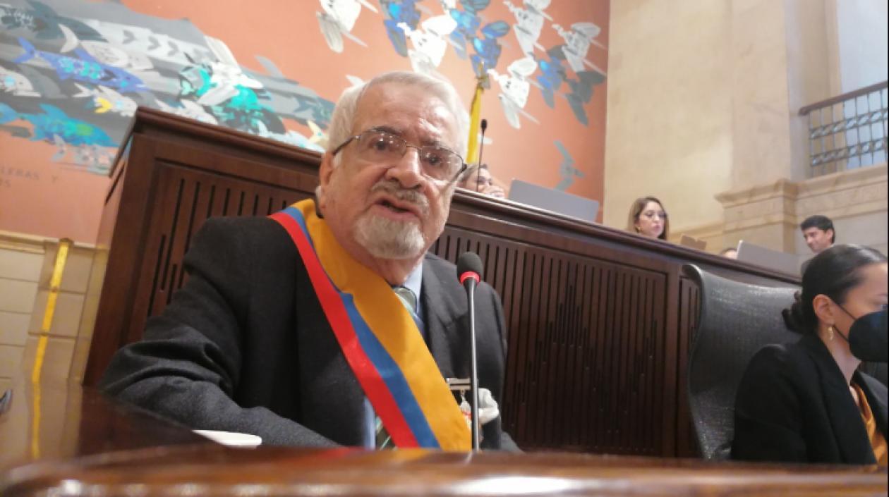 Germán Navas Talero, el congresista más longevo que dice adiós a la corporación.