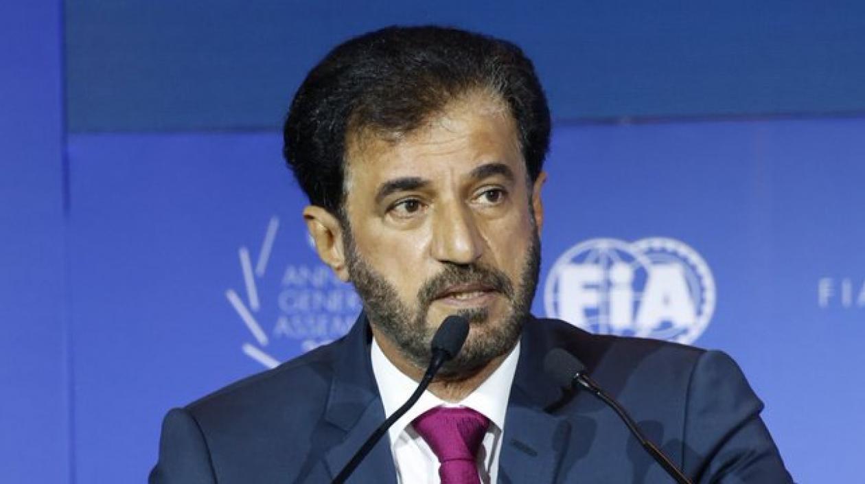 Mohammed ben Sulayem, presidente de la FIA.