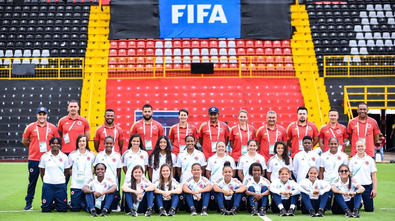 Selección Colombia femenina categoría sub-20.