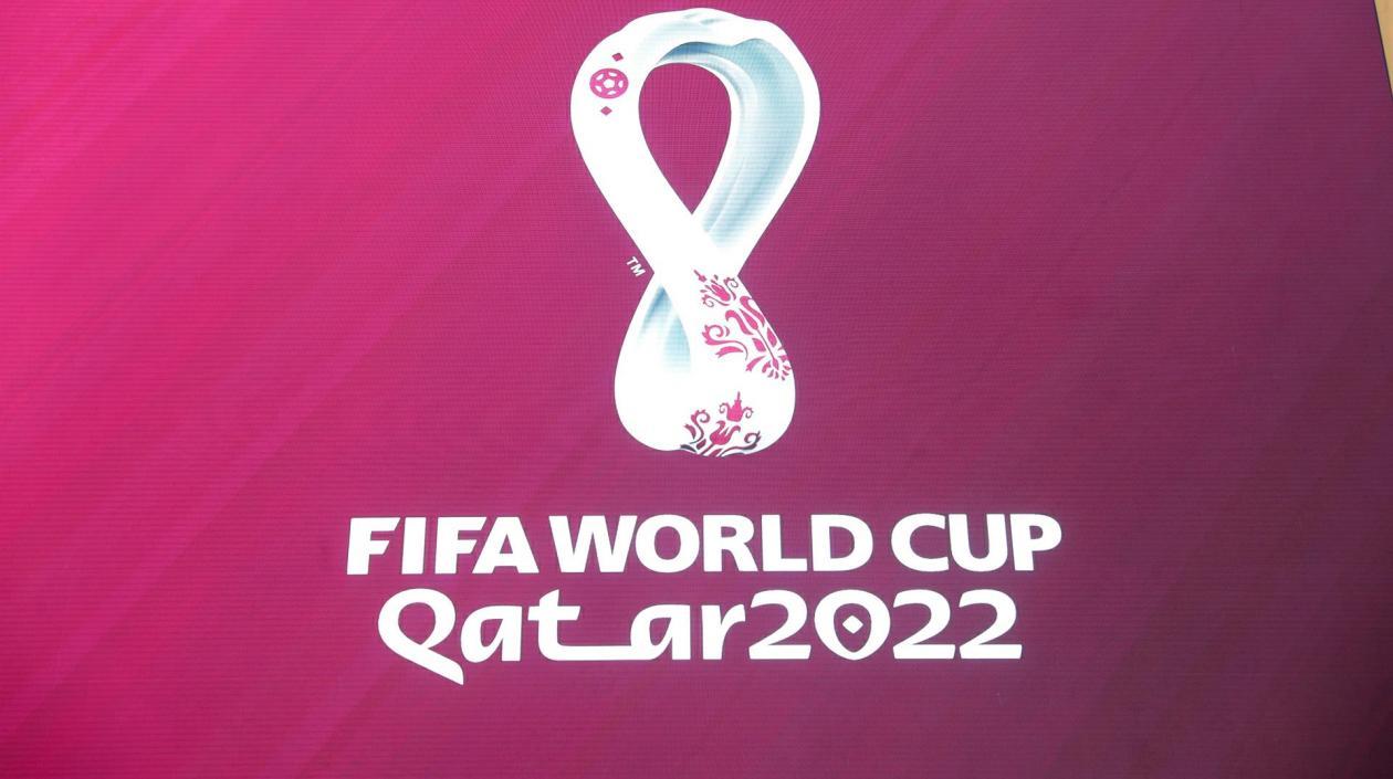Logo del Mundial de Catar 2022. 