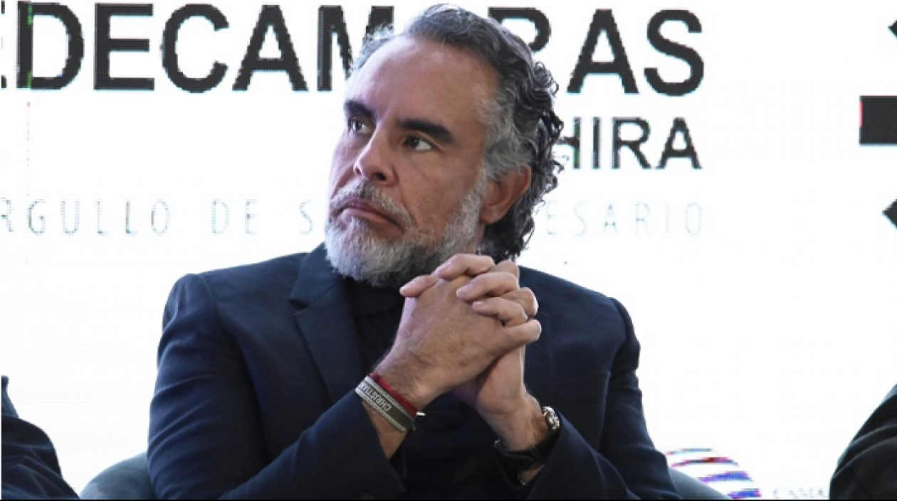 El Embajador de Colombia en Venezuela, Armando Benedetti.