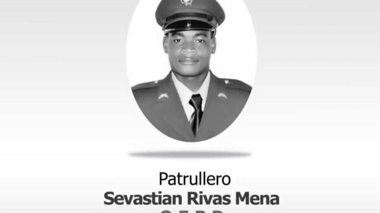 El patrullero de la Policía Nacional, Sebastián Rivas Mena.